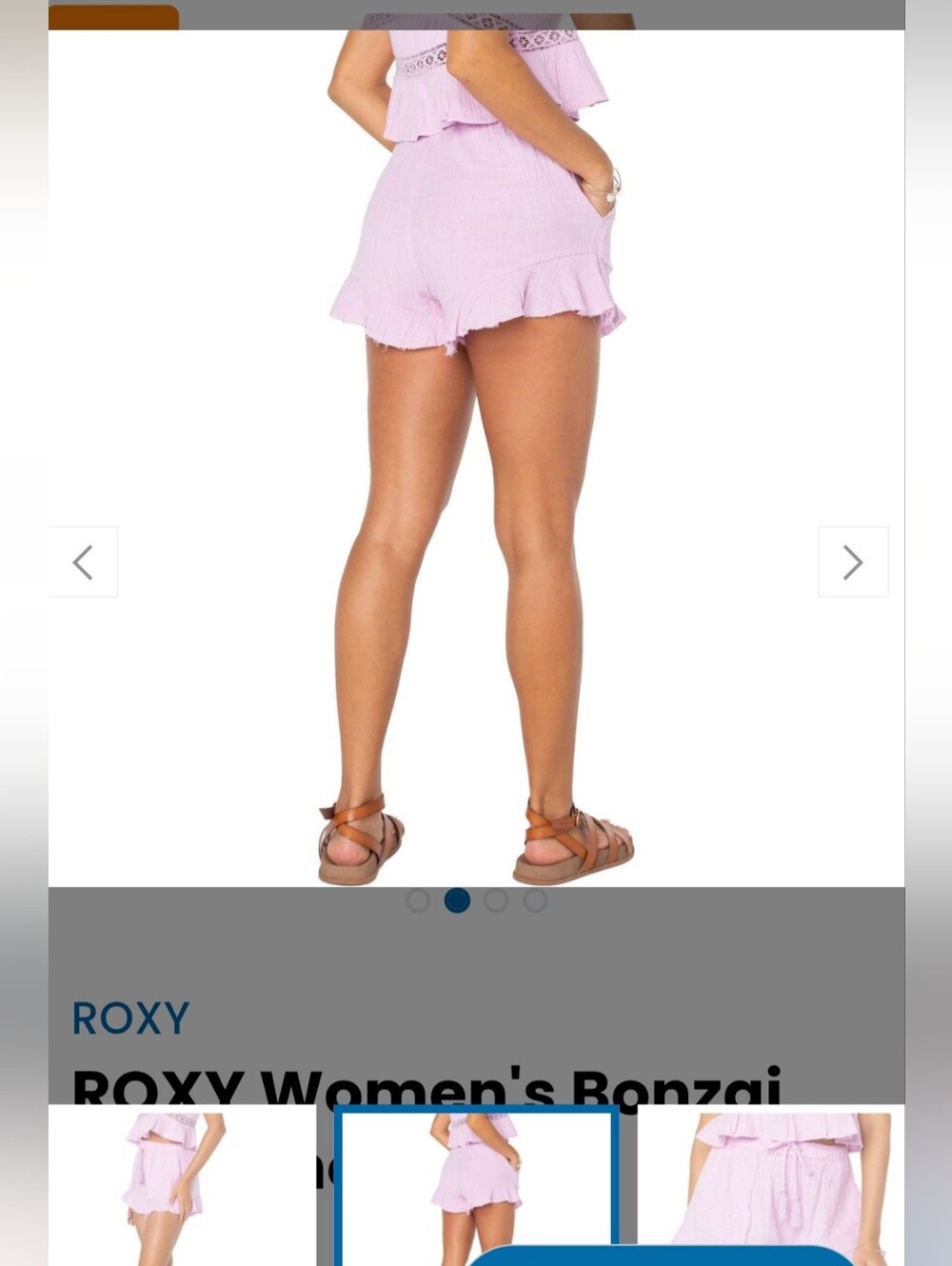 NWT Roxy Cami & Shorts Set L/XL - Picture 12 of 13